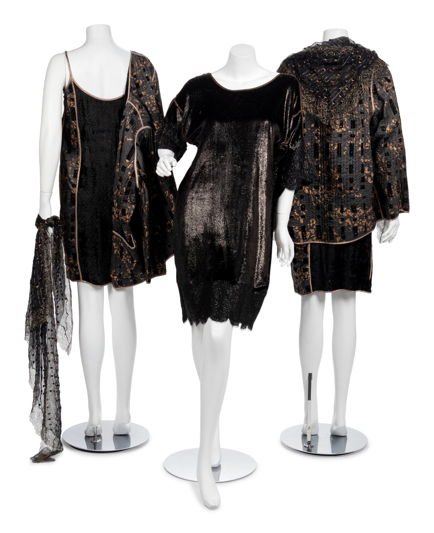 Three Geoffrey Beene Dresses, 1980-90s