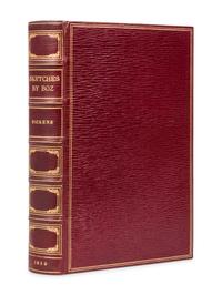 DICKENS, Charles (1812-1870). Sketches by Boz...New Edition, Complete. London: Chapman and Hall, 1839.