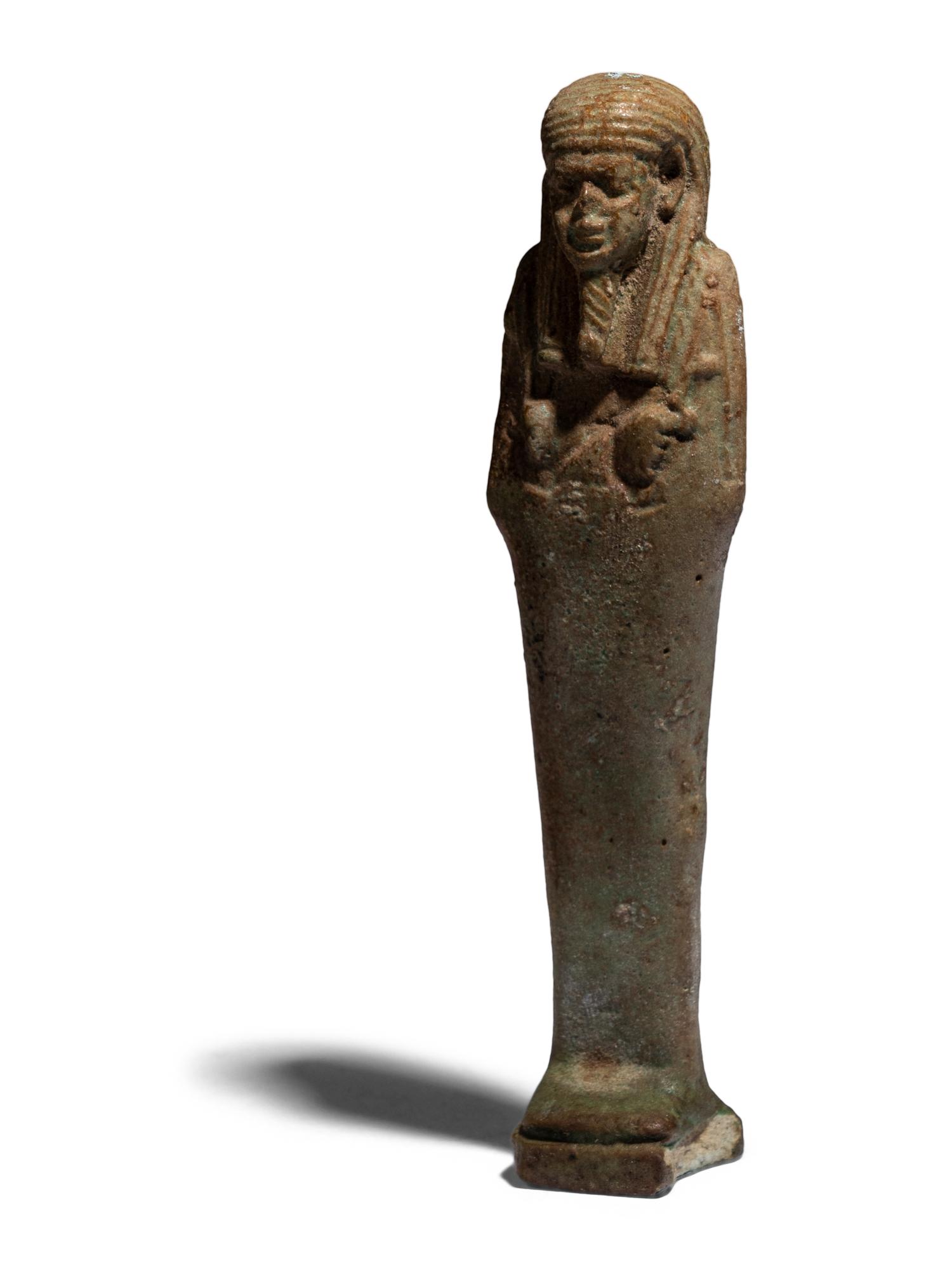 An Egyptian Faience Ushabti