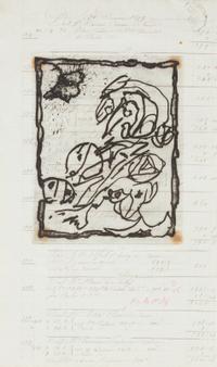 Pierre Alechinsky, (Belgian, b. 1927), Les dimanches du compatble (a group of 3 etchings and 1 drawing)