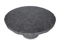 A Sectioned Tree Trunk Center Table — BERNHARDT, 21ST CENTURY