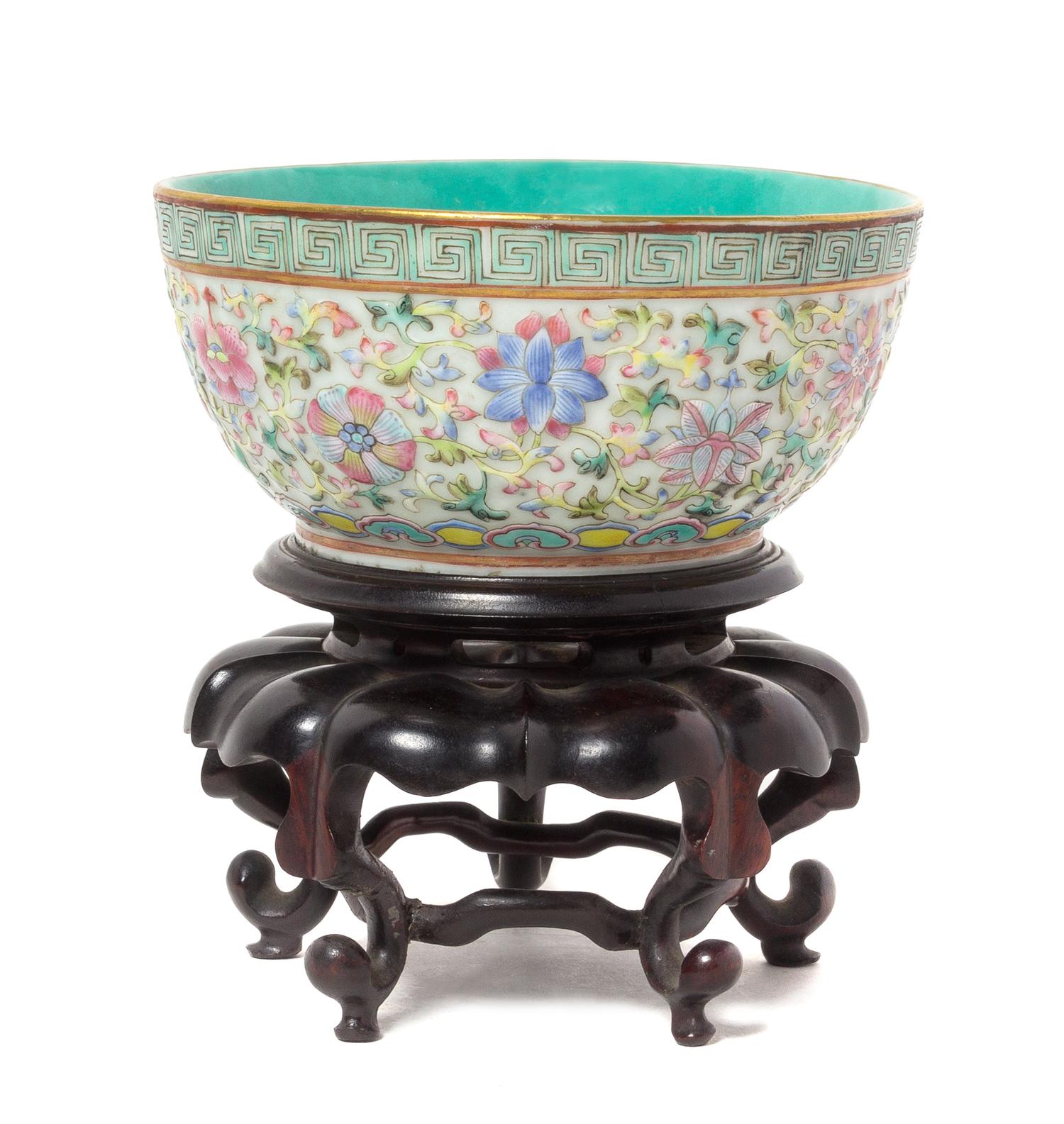 A Famille Rose Porcelain Bowl Diameter 5 3/4 inches. — DAOGUANG PERIOD (1821-1851)