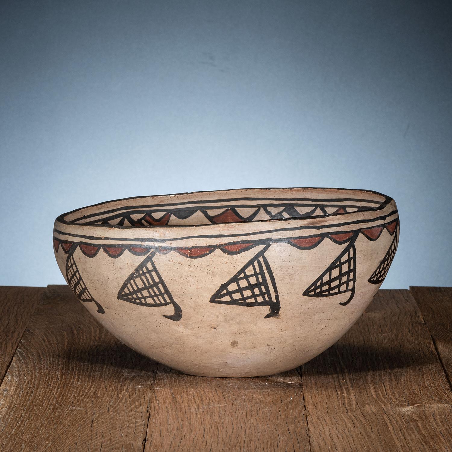 San Ildefonso Polychrome Bowl
