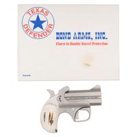 *Bond Arms Texas Defender Derringer Two Barrel Set in .450 Bond Super and .45LC/.410 with Box