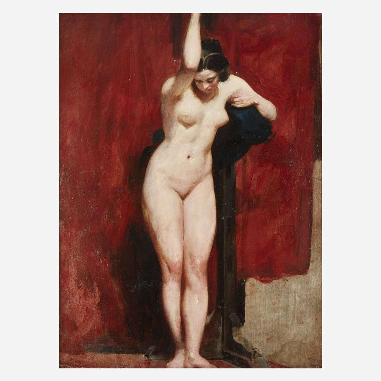 William Etty (British, 1787–1849) Standing Academic Nude