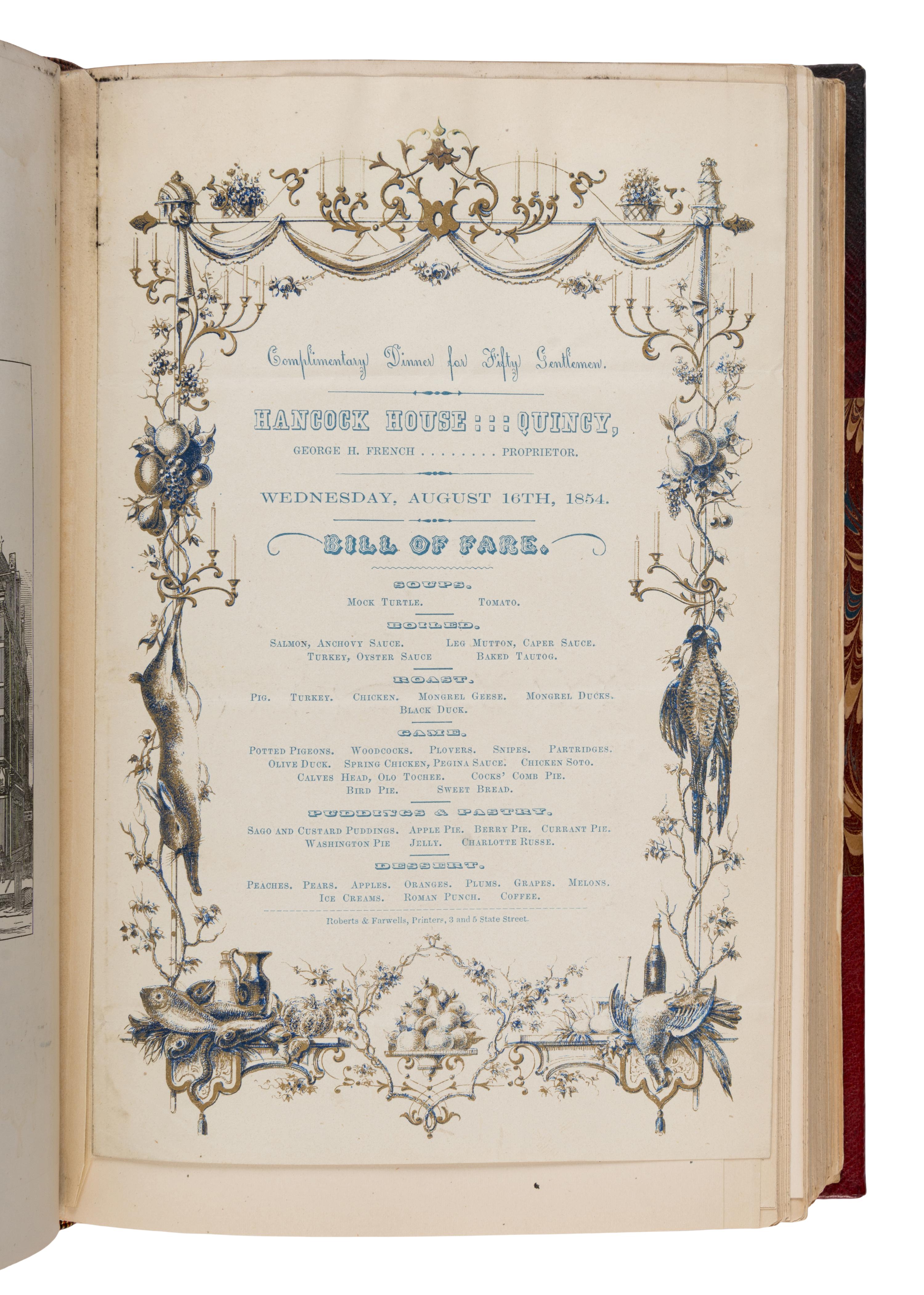 [Massachusetts]. -- Pattee, William S. (1846-1911). A History of Old Braintree and Quincy, with a Sketch of Randolph and Holbrook . Quincy, Massachusetts: Published by Green & Prescott, 1878.