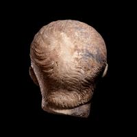 A Roman Marble Portrait Head of Emperor Trajan