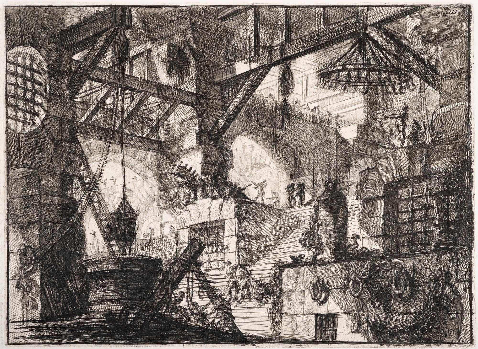 Carceri d'Invenzione (the complete set of 16), 1761
