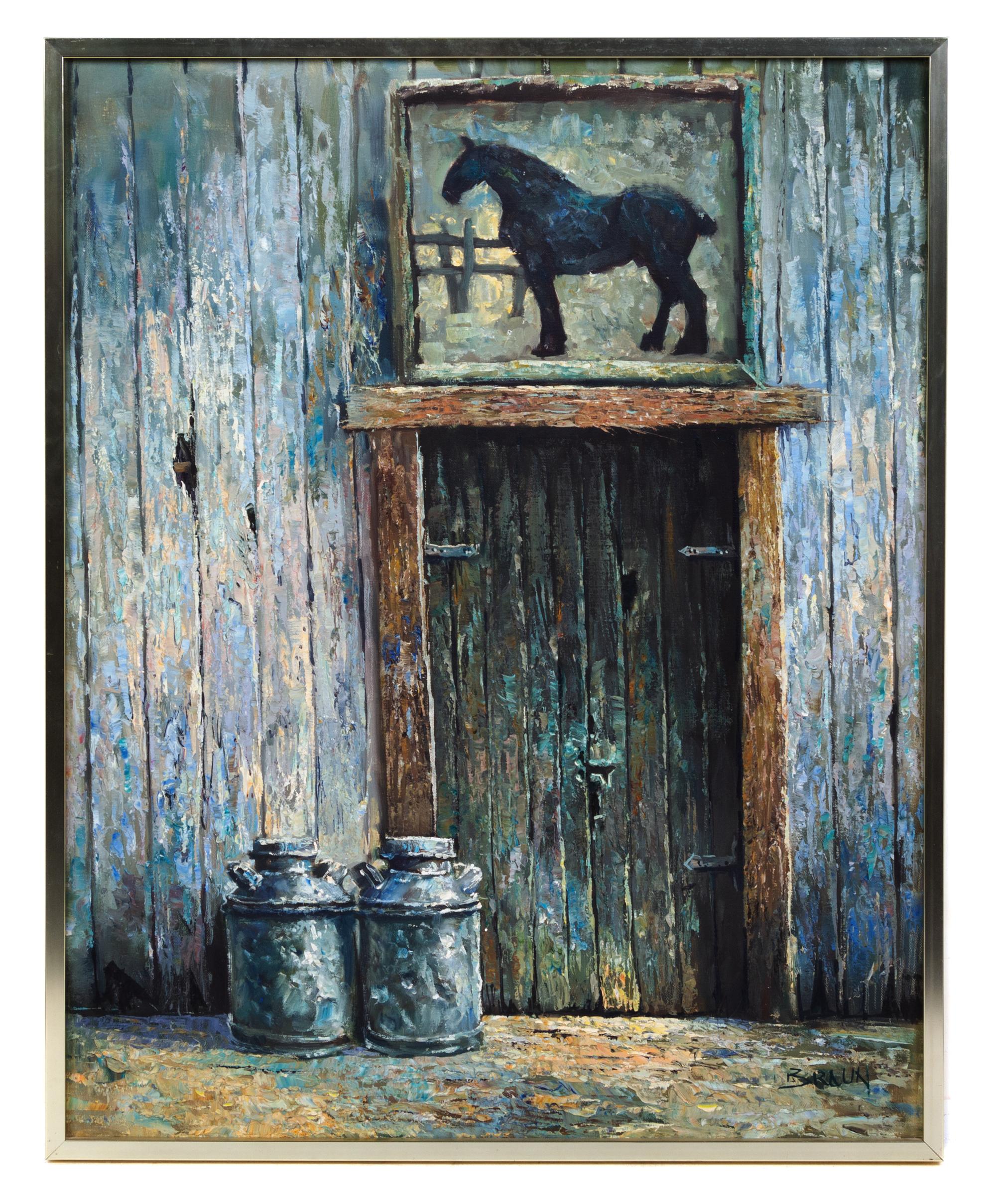 Jorge Braun Tarallo (Uruguayan, b. 1951) Barn Door with…