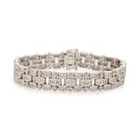 WHITE GOLD AND DIAMOND BRACELET