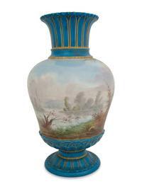 A Sevres Style Porcelain Vase — 19TH CENTURY
