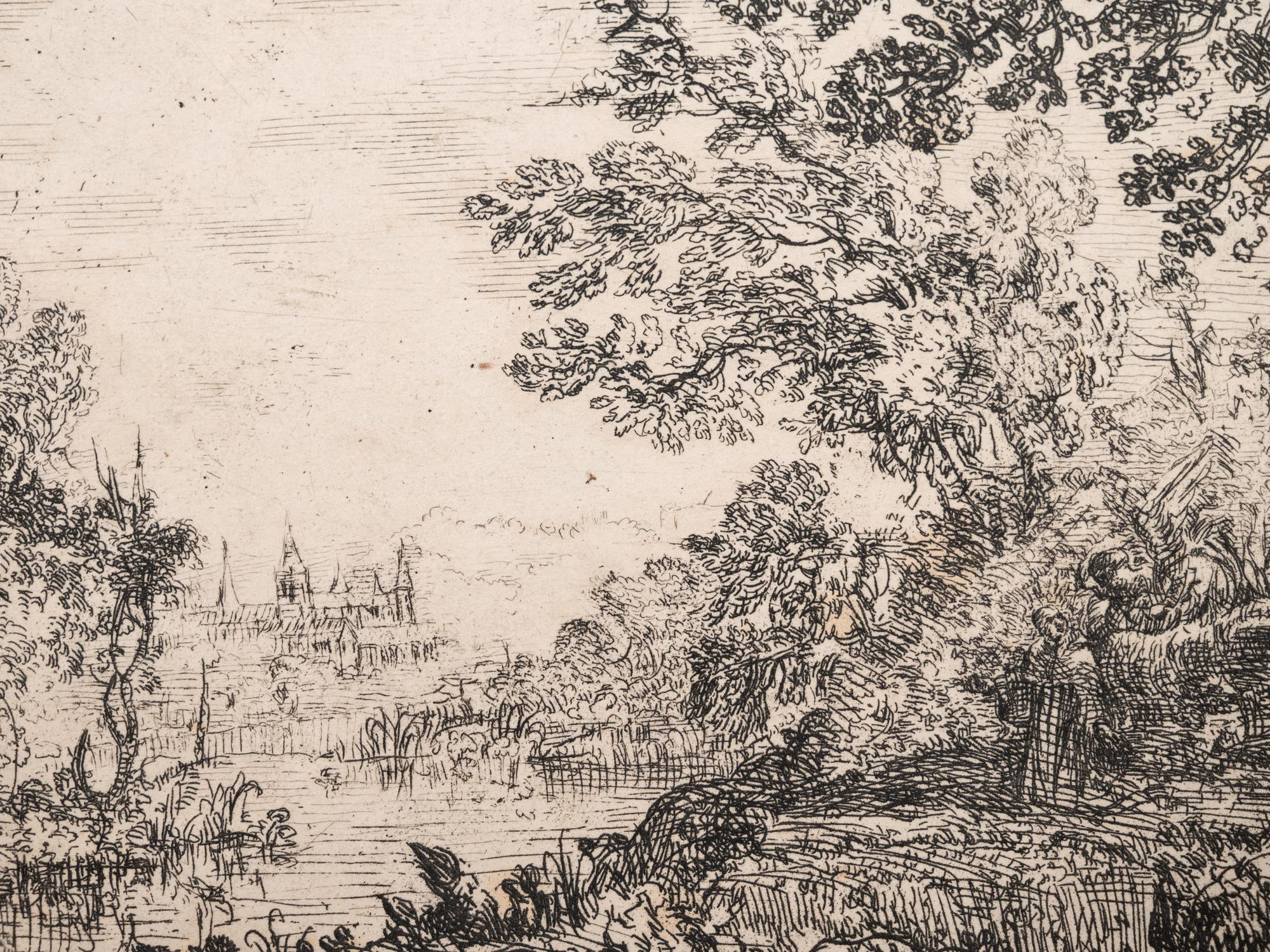 A group of four prints ( Berger et bergere conversant; L'Apparition; Le Fuite en Egypte; Les trois chevres )