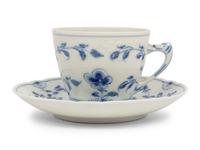 A Bing and Grondahl Blue Traditional Porcelain Dinner Service
