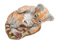 A Boehm Bisque Figure Width 8 1/2 inches. — 20TH CENTURY