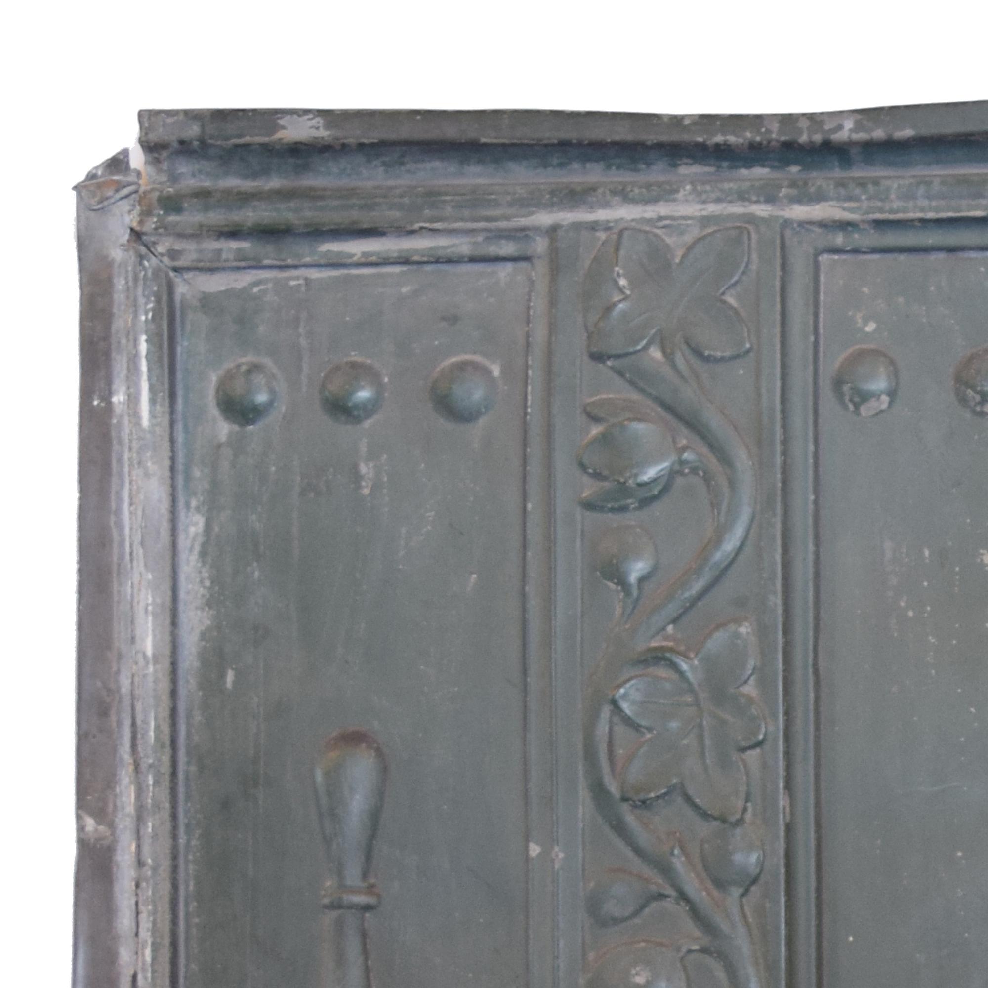 A Facade Panel from the Red Cross Building, Chicago, IL. 59.5" W x 3" D x 52" H — United States, Early 20th Century