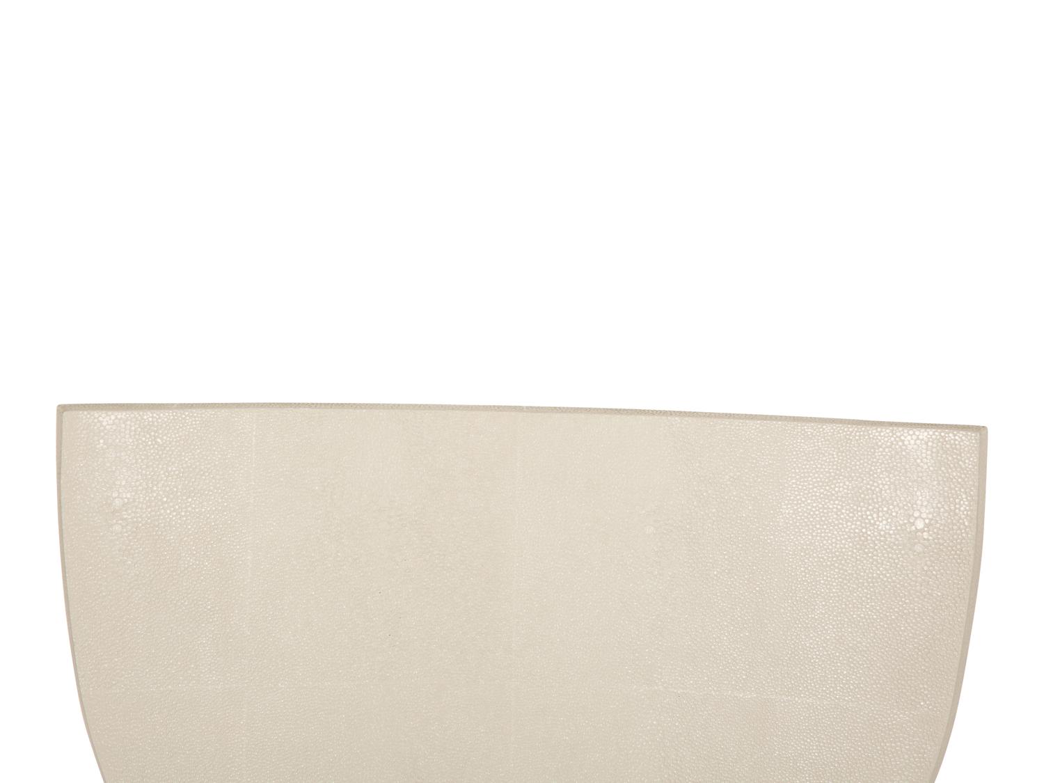 A Contemporary Faux Shagreen Side Chair