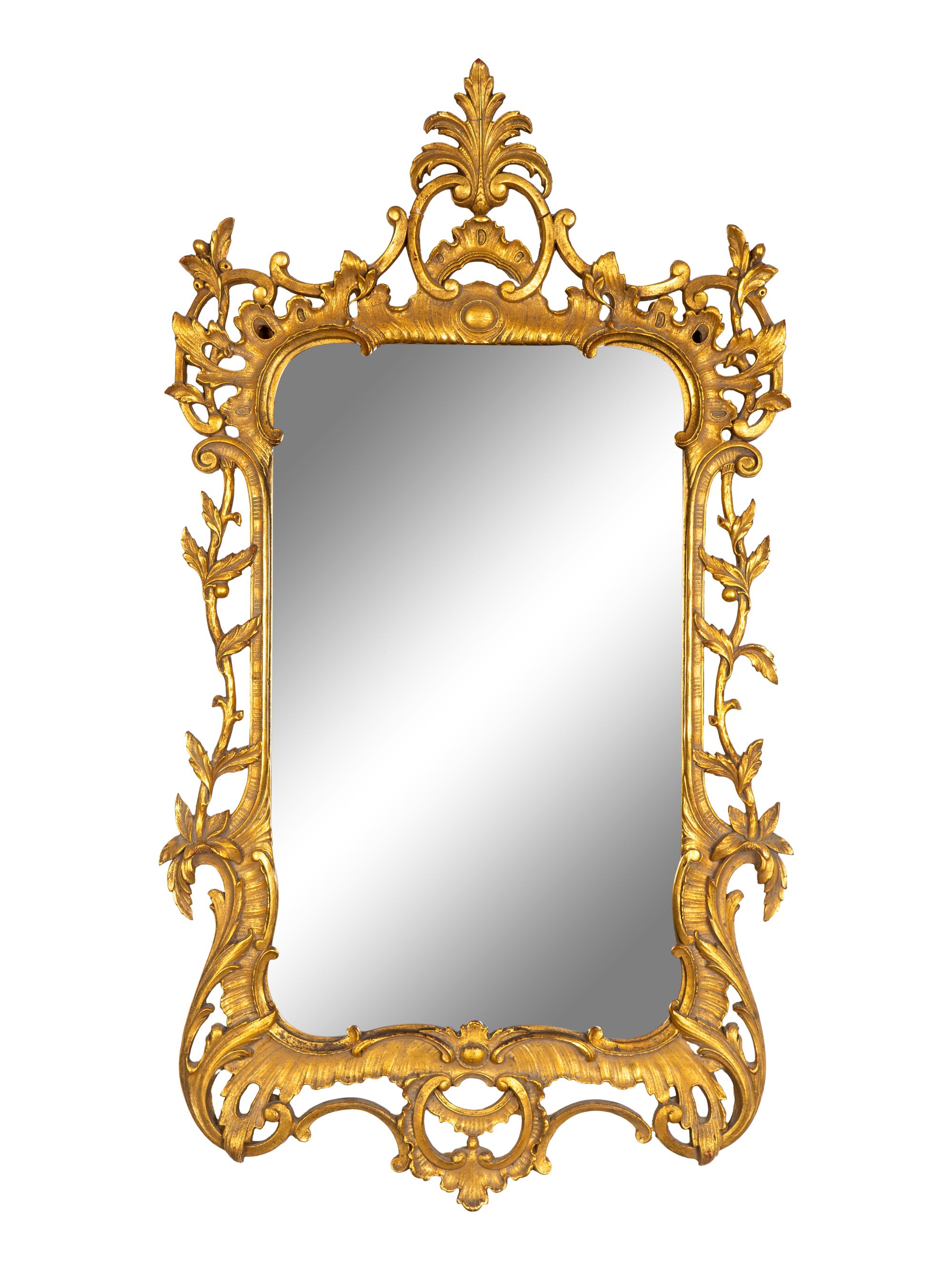A George III Style Giltwood Mirror — 20TH CENTURY
