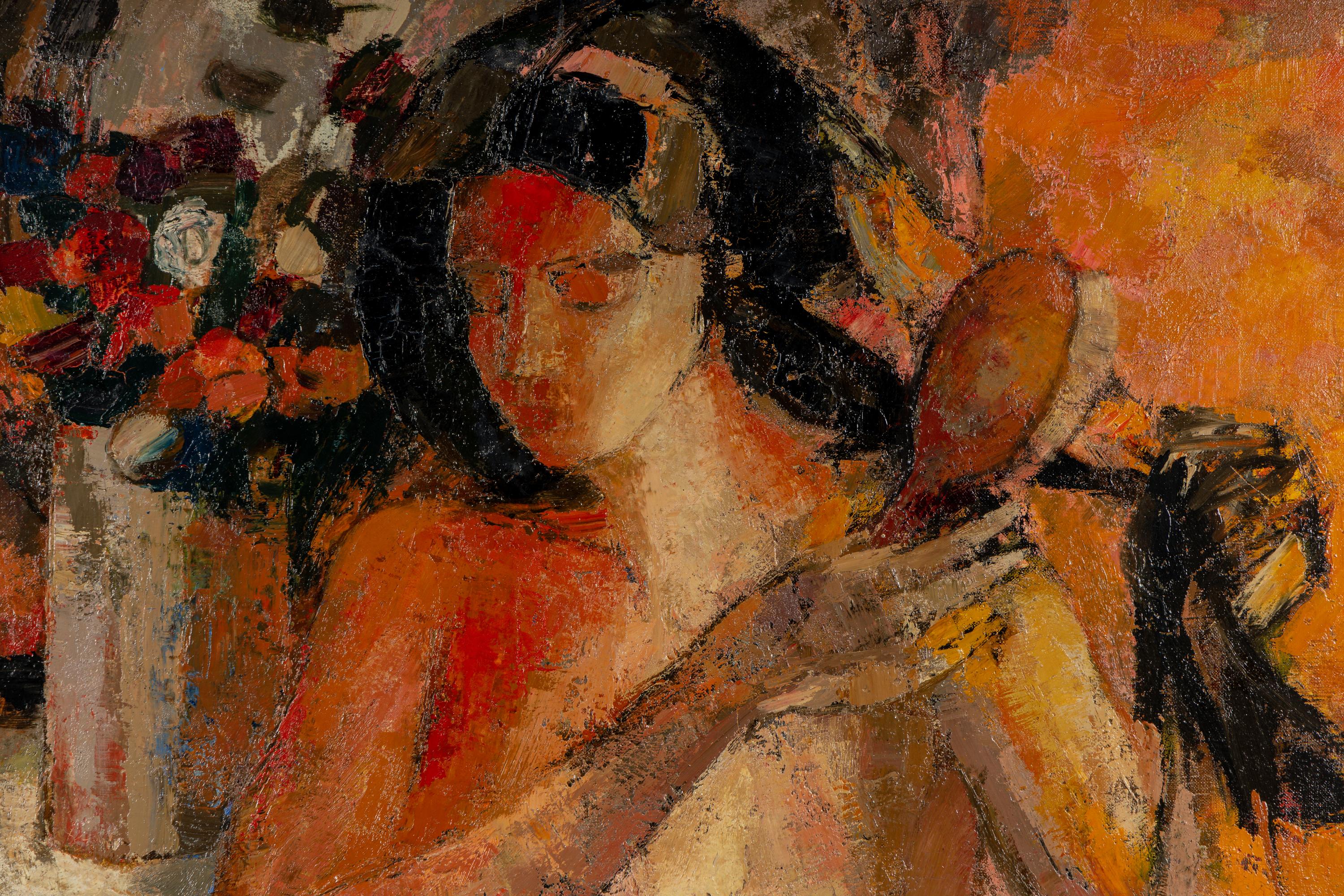 Jeune fille à la toilette