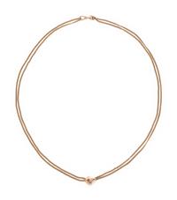 ROSE GOLD SLIDE PENDANT NECKLACE