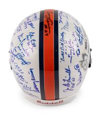 A Mike Ditka HOF Celebrity Golf Classic Multi Signed Autograph Football Helmet from The Collection of Mike Ditka