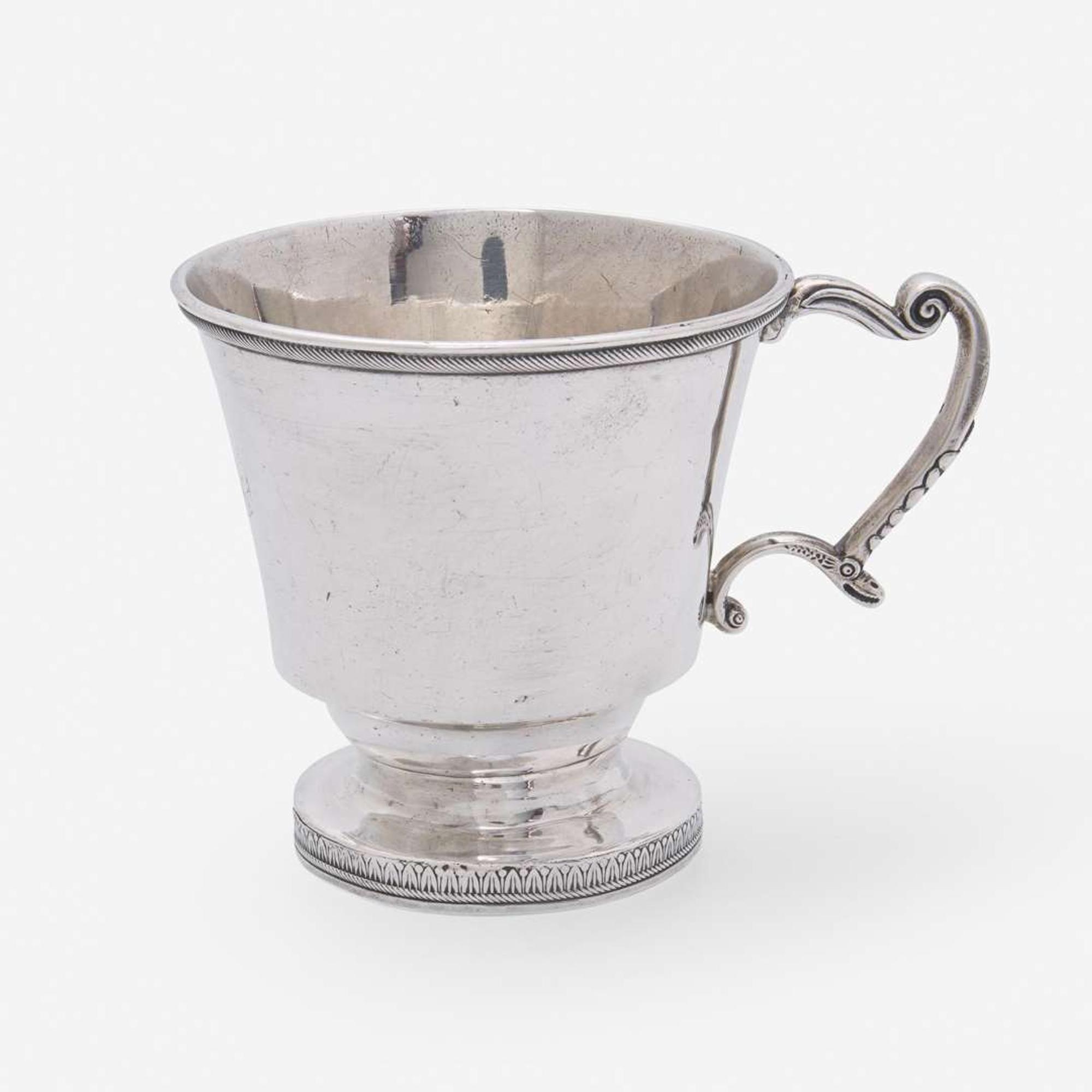 A Classical silver cup Harvey Lewis (c. 1783-1835), Philadelphia, PA, early 19th century