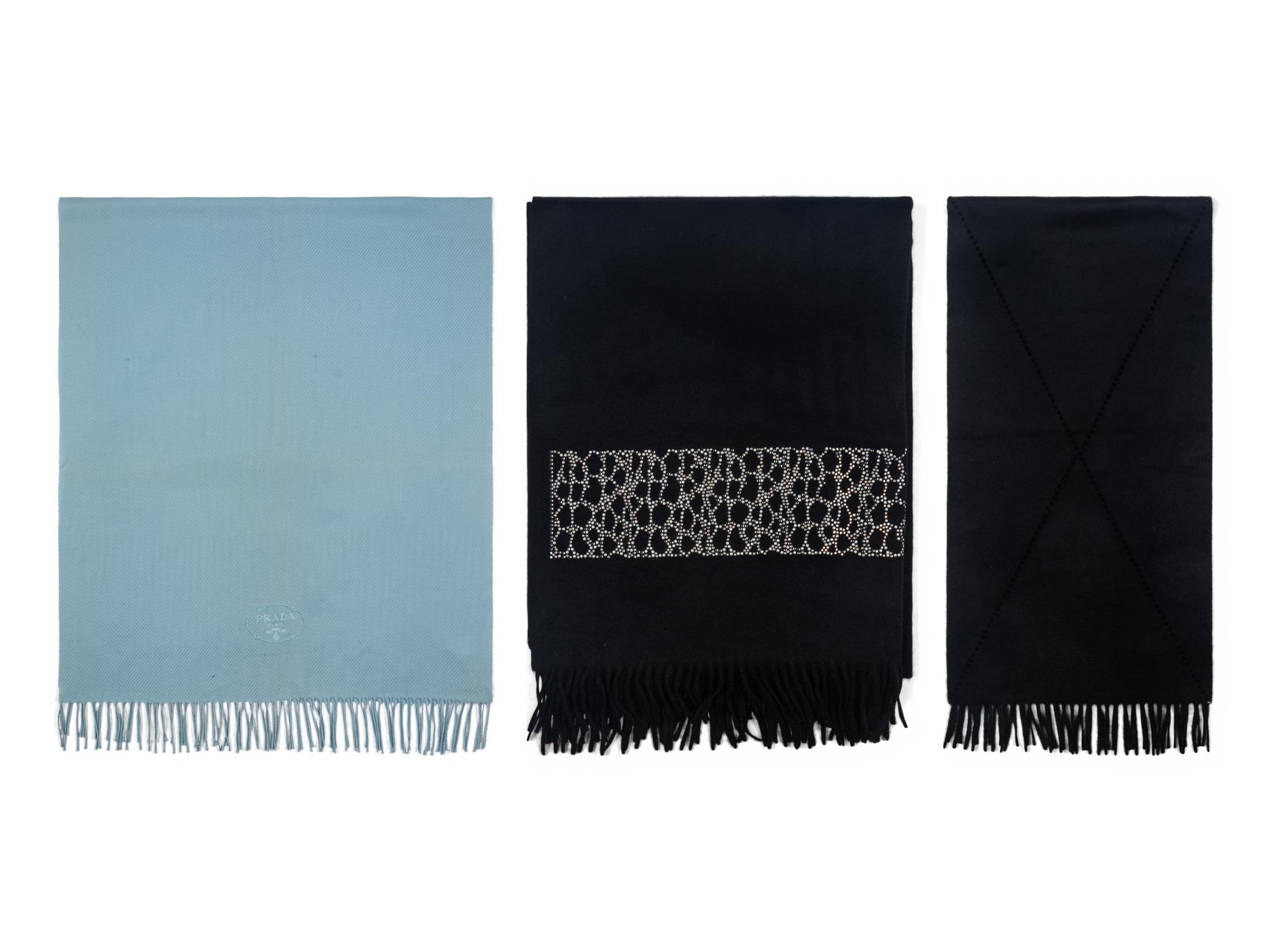 Three Designer Scarves