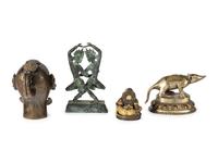 Four Indian Bronze Figures
