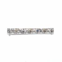 LEBOLT, EDWARDIAN, DIAMOND, SAPPHIRE, AND CULTURED PEARL BAR BROOCH