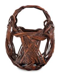 A Bamboo Flower Arranging Basket