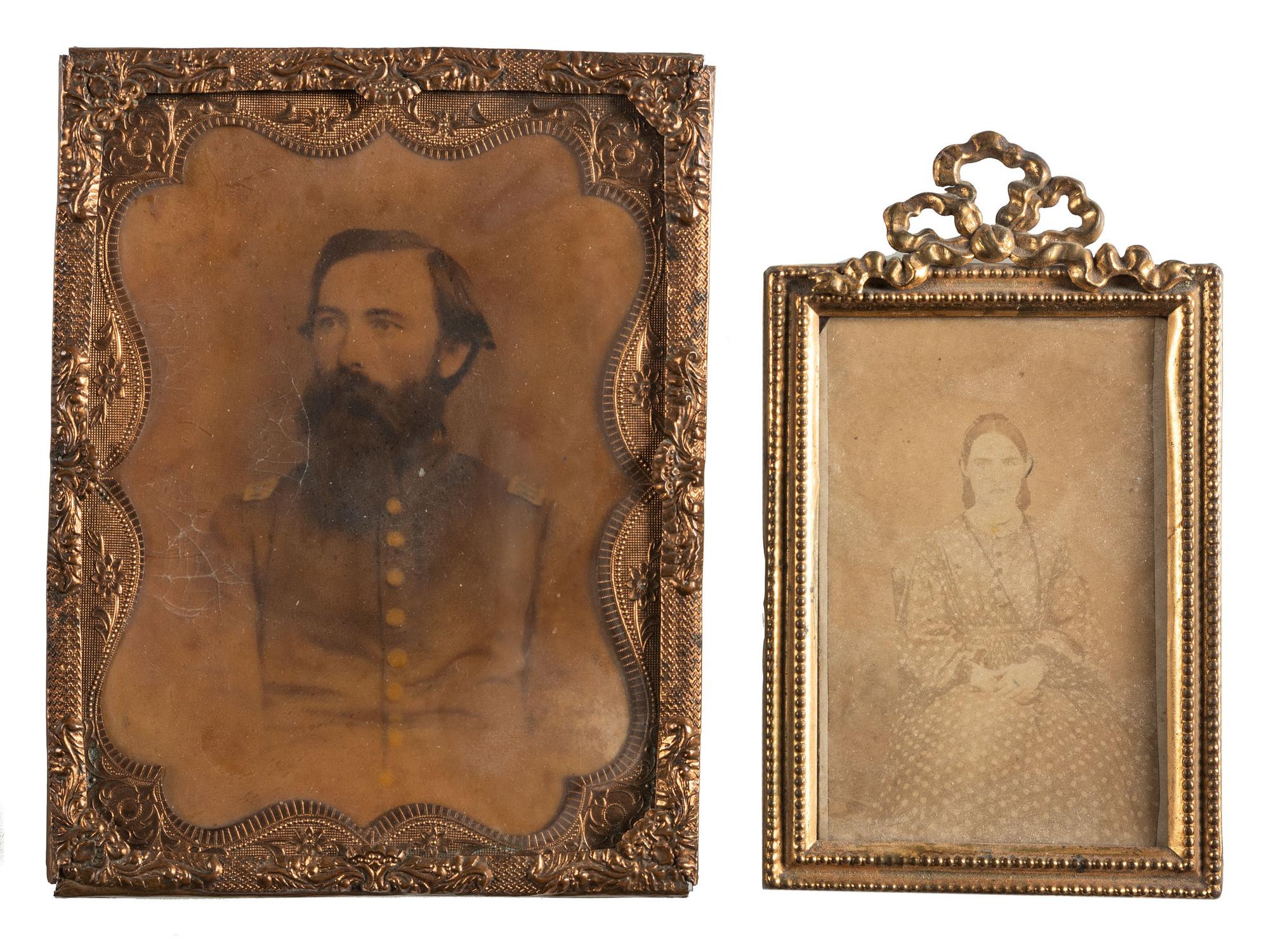 [CIVIL WAR - PHOTOGRAPHY]. A group of CDVs including Civil War officers and enlisted men.