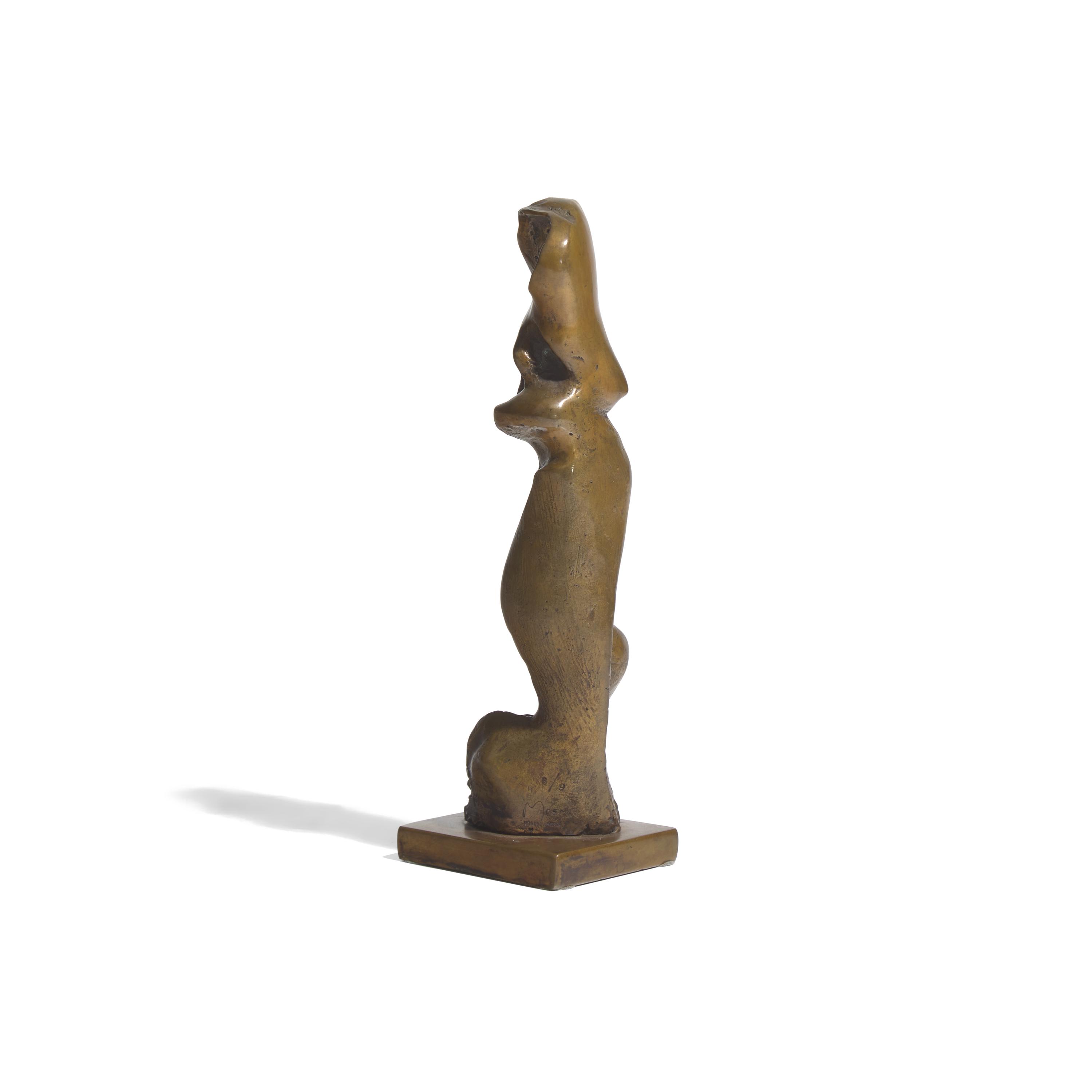 Henry Moore (British, 1898-1986) — Standing Girl , 1981