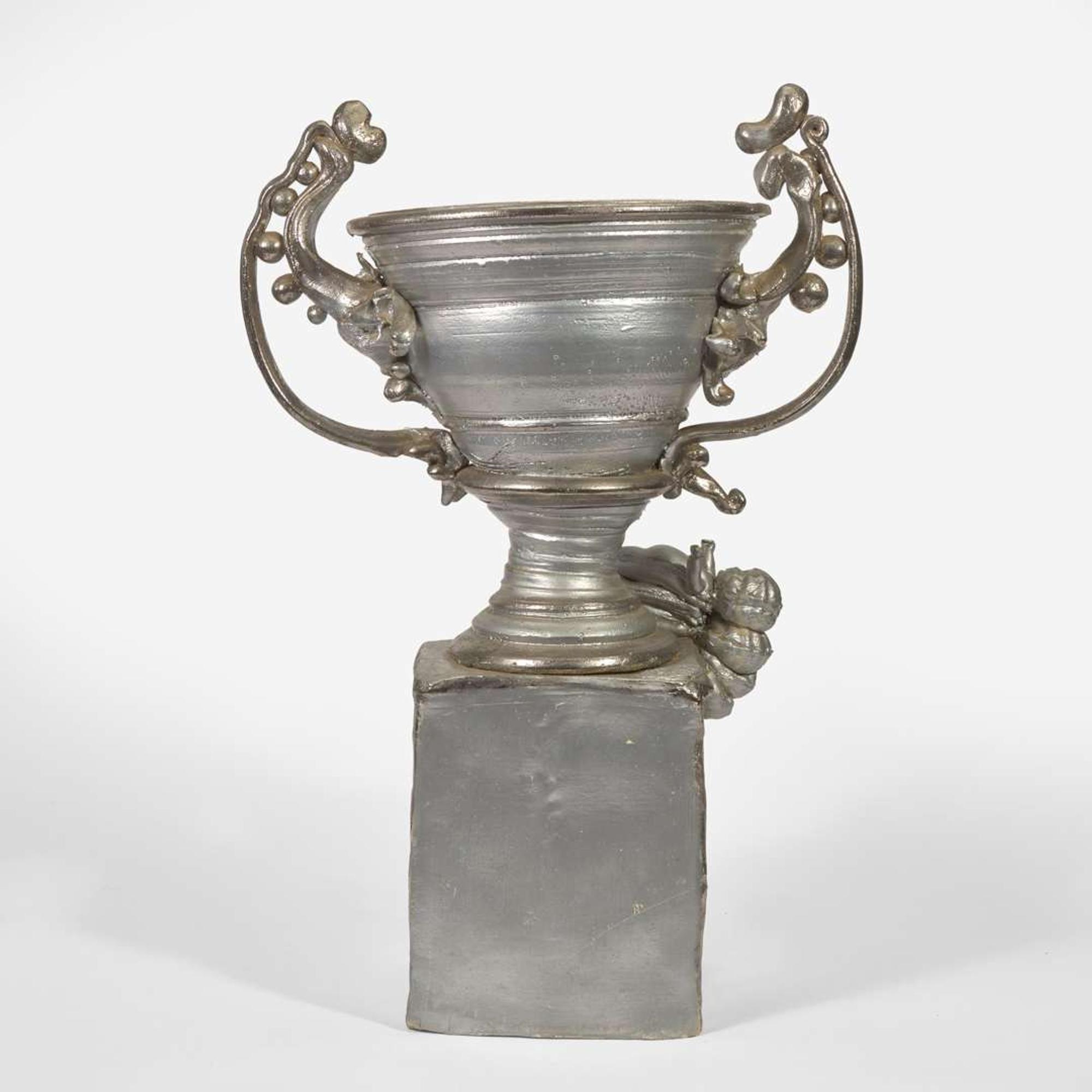 Clair Colquitt (American, b. 1945) "Mass Murder Loving Cup", USA, 1968