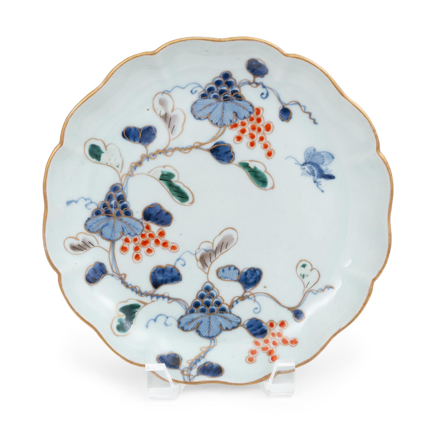 A Group of Japanese Arita Porcelain Dishes