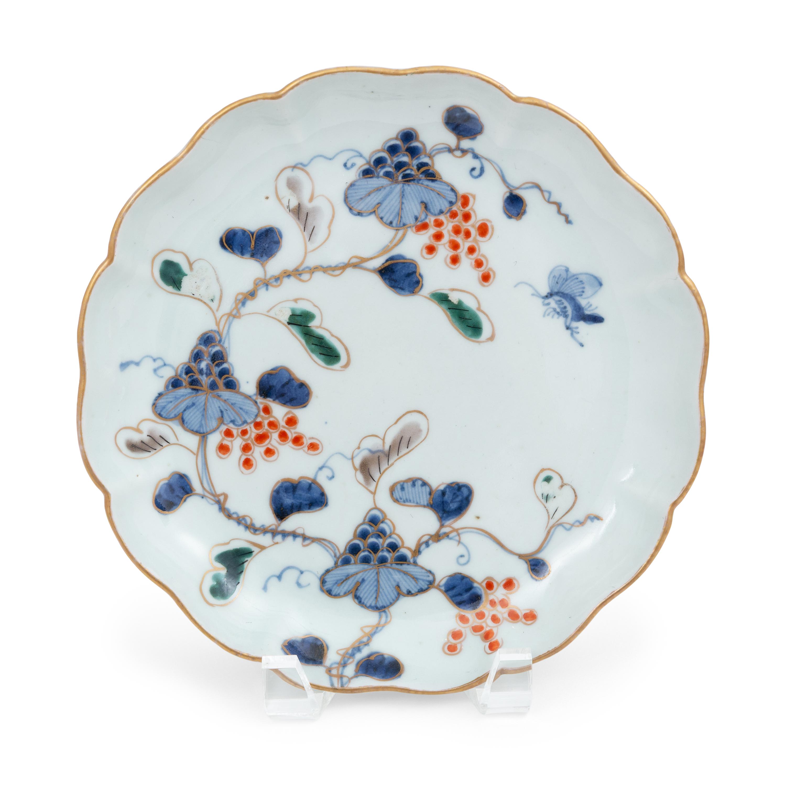 A Group of Japanese Arita Porcelain Dishes
