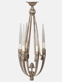 Six-Arm Chandelier, c. 1925