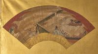 A Japanese Two-Fold Floor Screen, 18th-19th Century
