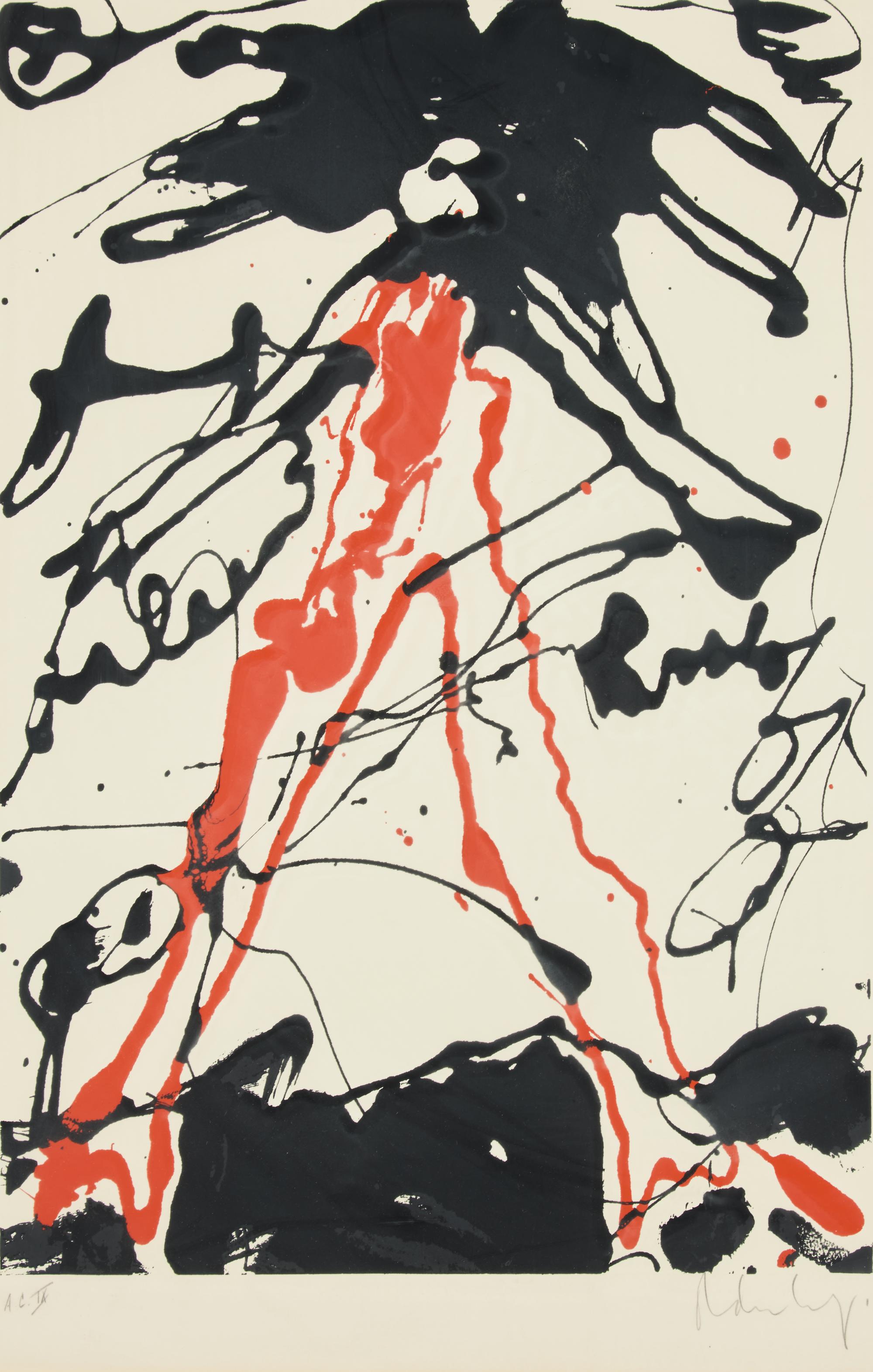 Striding Figure (from Conspiracy: The Artist as Witness Portfolio ), 1962, later impression 1971