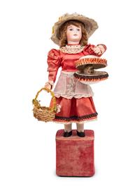 A Musical Automaton of a Girl with a Chicken and Eggs by Lambert