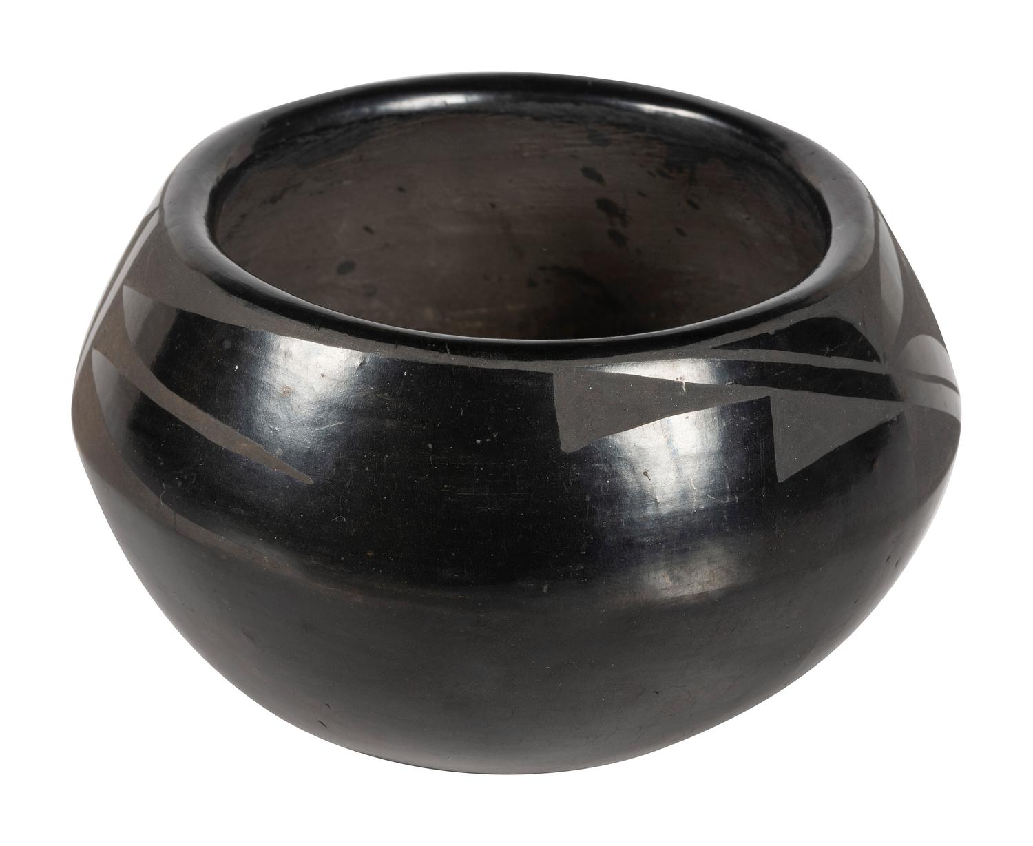 Blackware Pottery Bowl