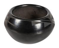Blackware Pottery Bowl
