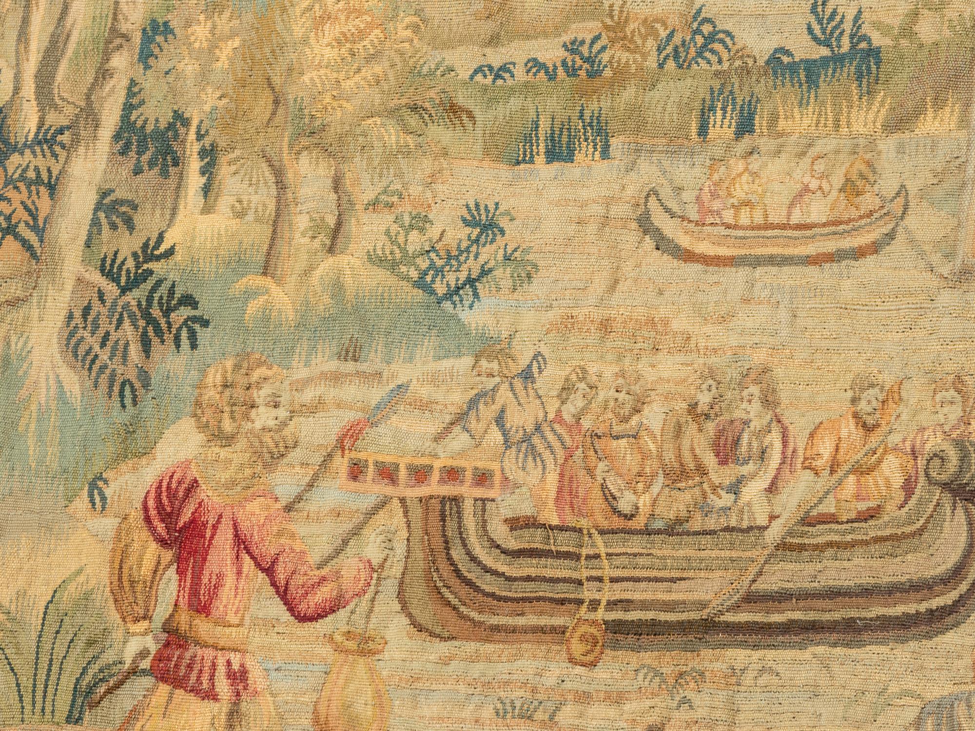 A Flemish Wool Tapestry
