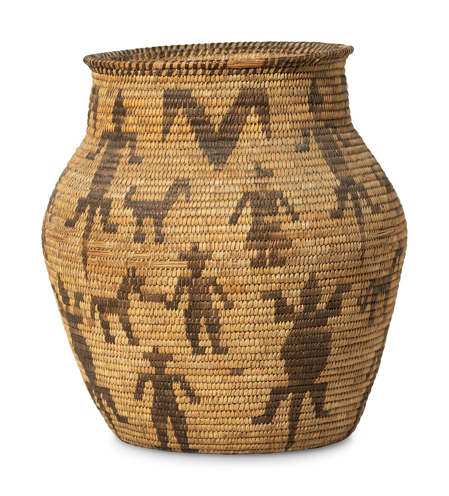 Tohono O'odham Figural Basket