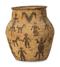 Tohono O'odham Figural Basket