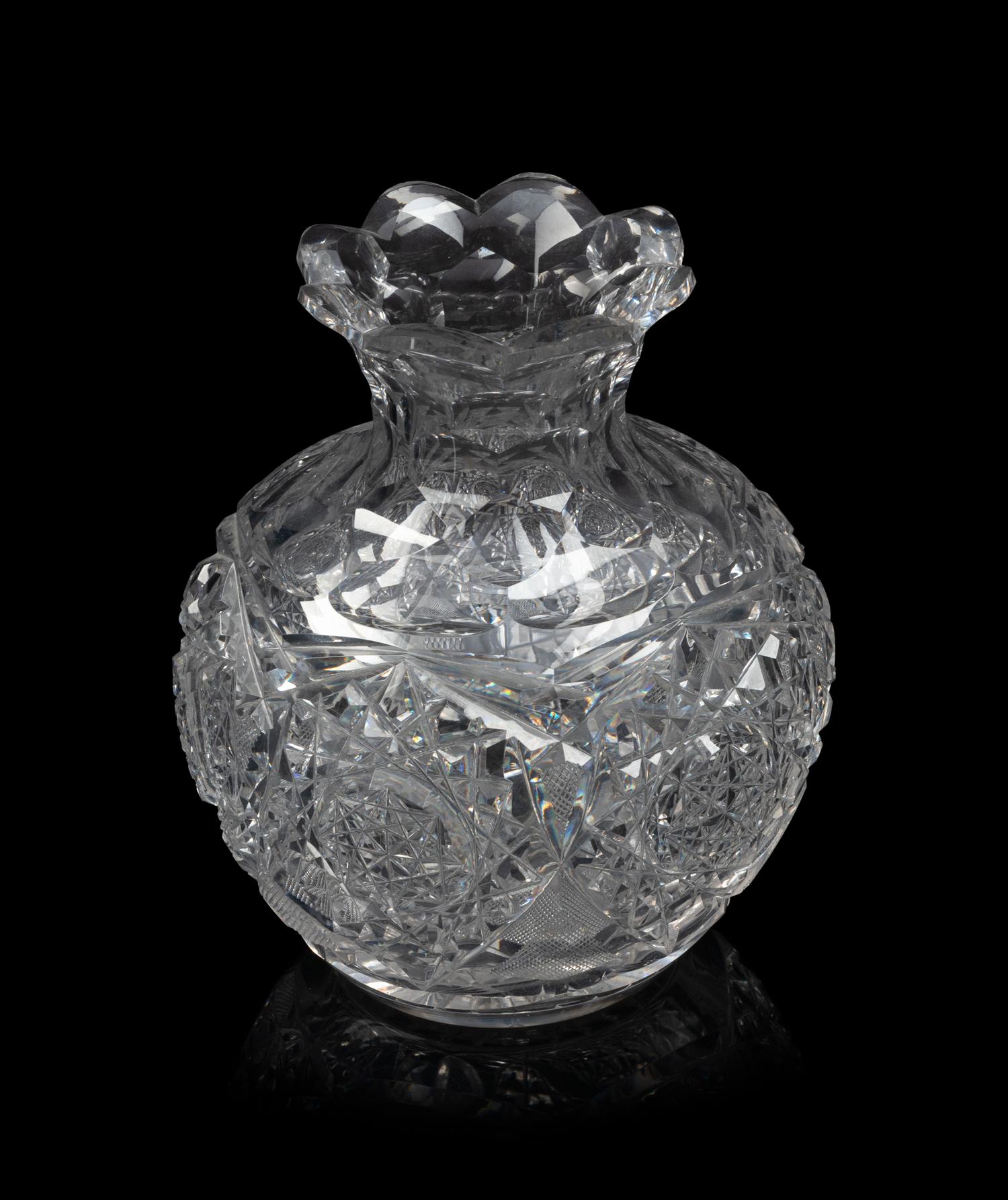 A Collection of Cut Glass Articles