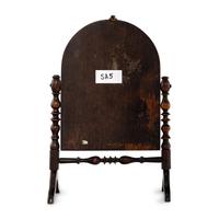 An English Fruitwood Shaving Mirror