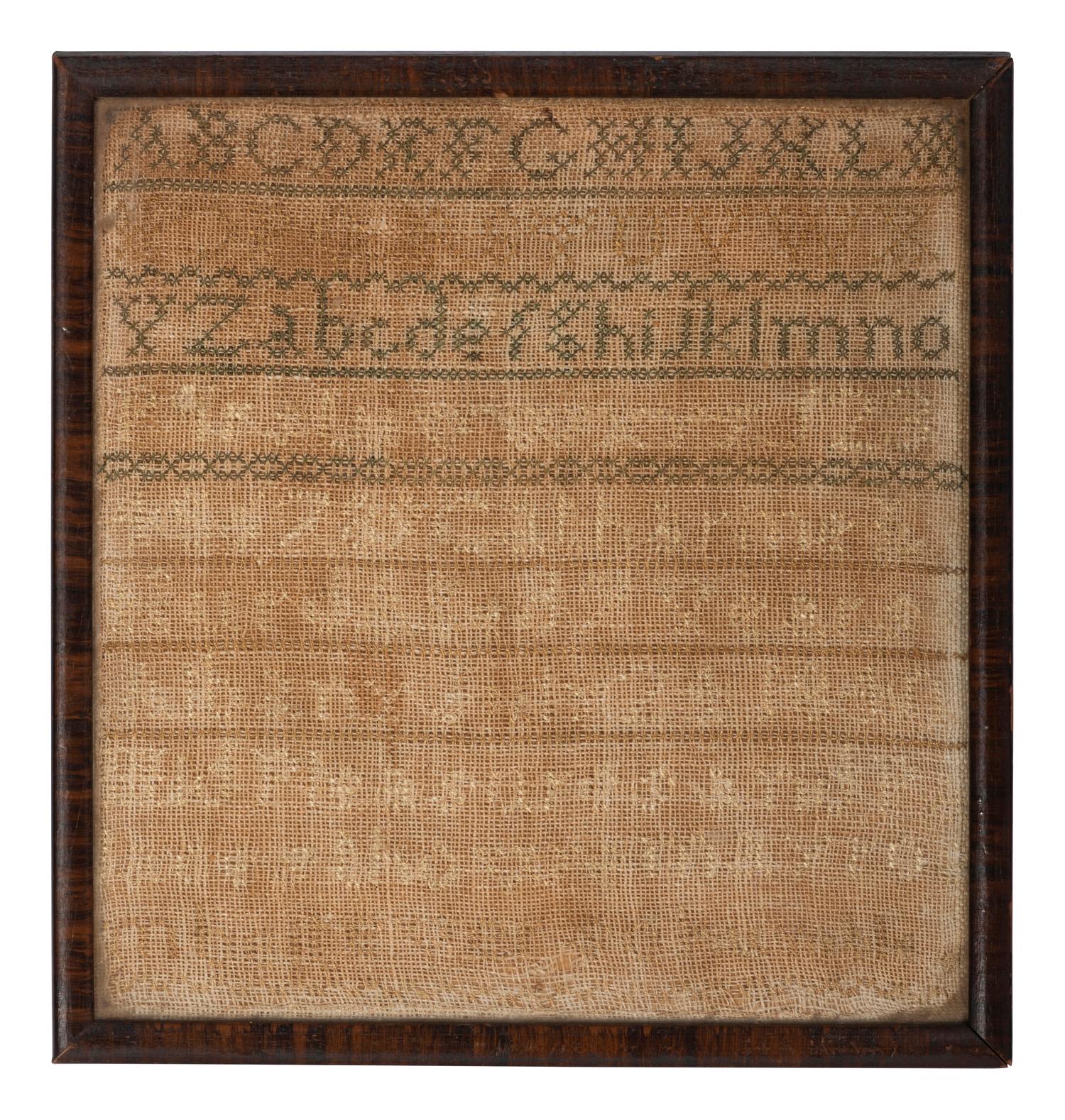 Three Needlework Samplers