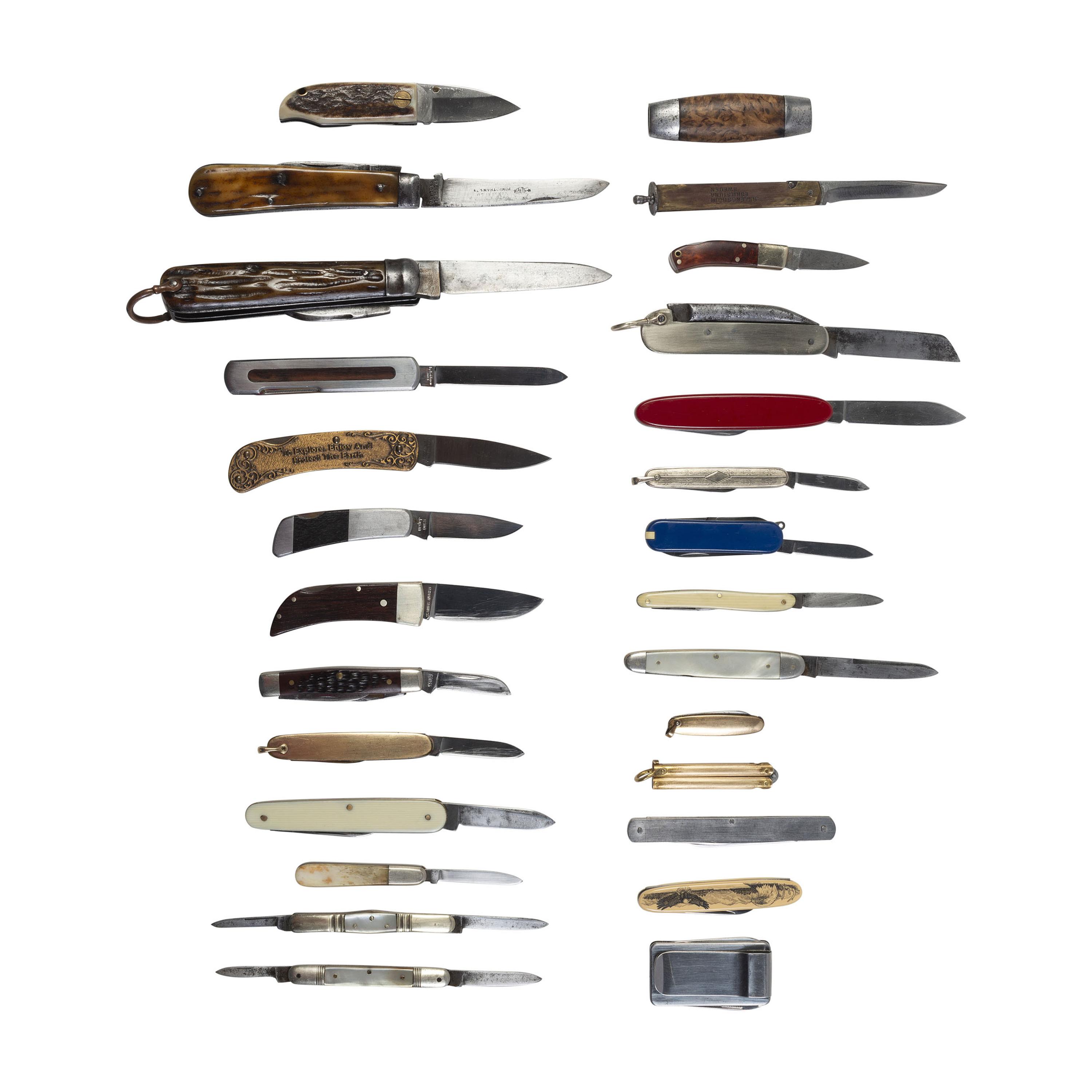 Lot of 26 Pocket Knives