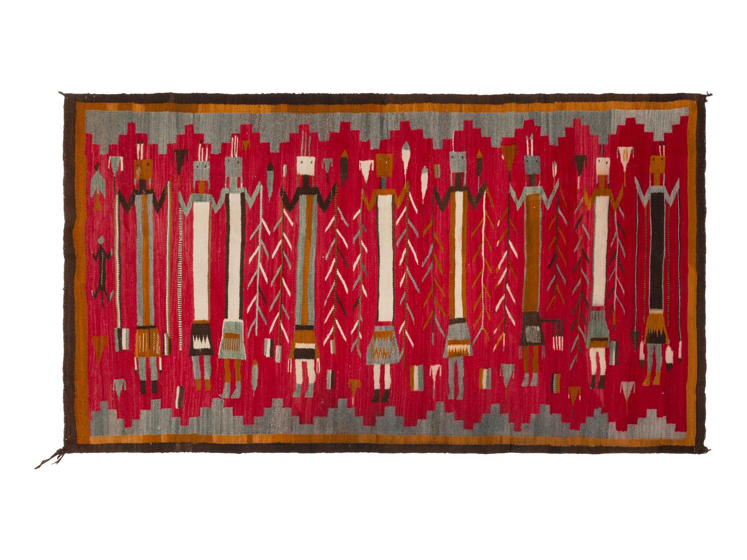 Navajo Yei Weaving / Rug