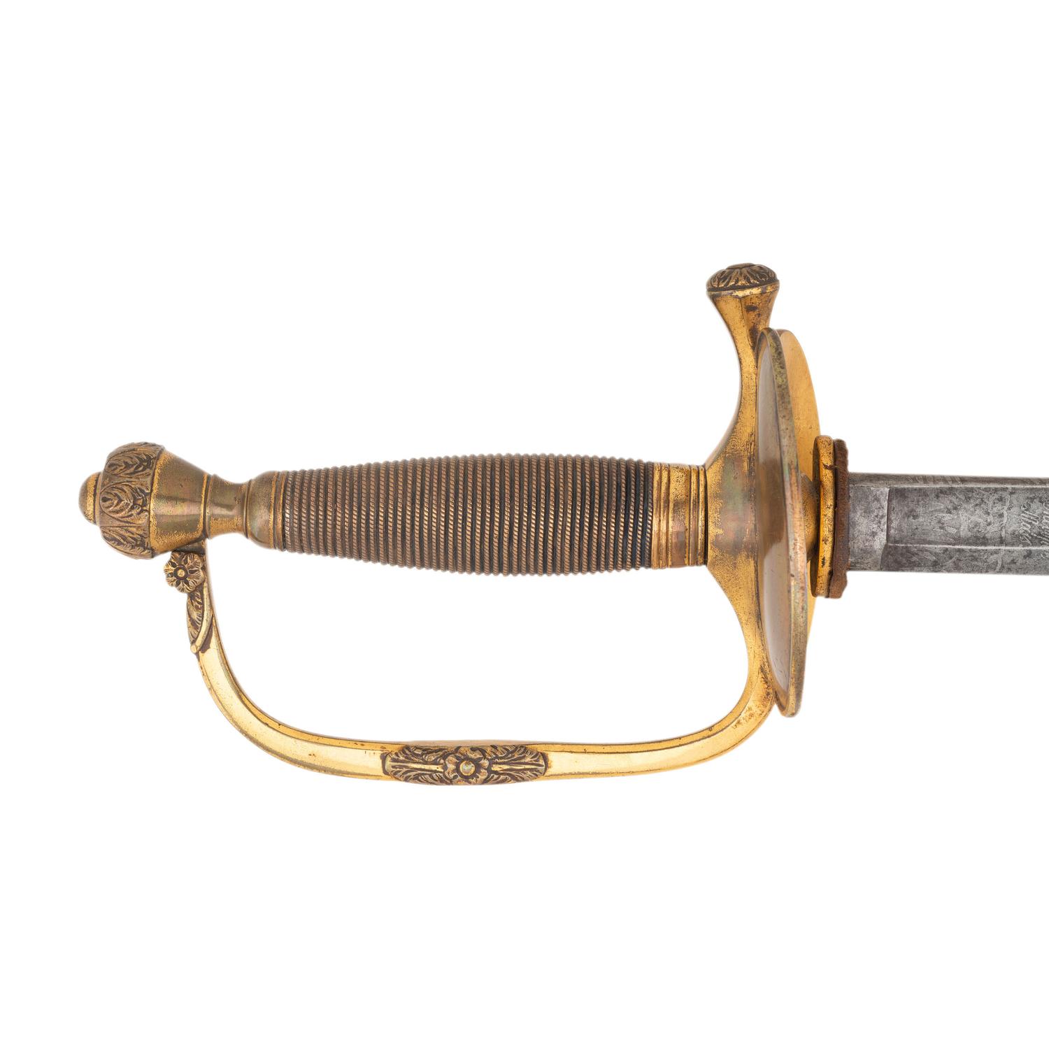 Published Ames Model 1851 General Officers' Sword Inscribed from Confederate Col. WW Horton to Capt. PH Thomas