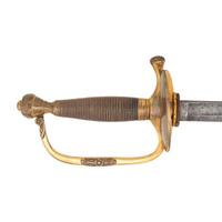 Published Ames Model 1851 General Officers' Sword Inscribed from Confederate Col. WW Horton to Capt. PH Thomas